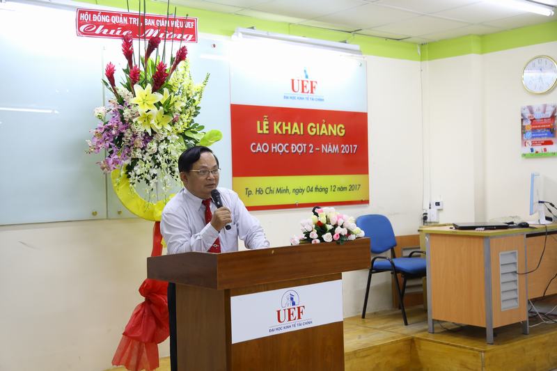 Khai giảng cao học đợt 2 2017 UEF