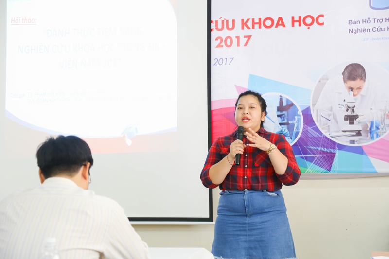 Hội thảo đánh thức tiềm năng nghiên cứu khoa học UEF 7