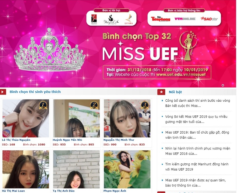 bình chọn miss uef